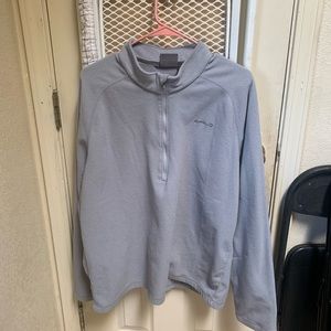 Mens Merrell gray pullover quarter zip size XL